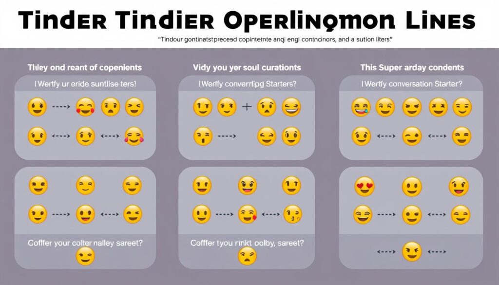 Verschiedene Emoji-Kombinationen für erfolgreiche Tinder Anmachsprüche Verschiedene Emoji-Kombinationen für erfolgreiche Tinder Anmachsprüche