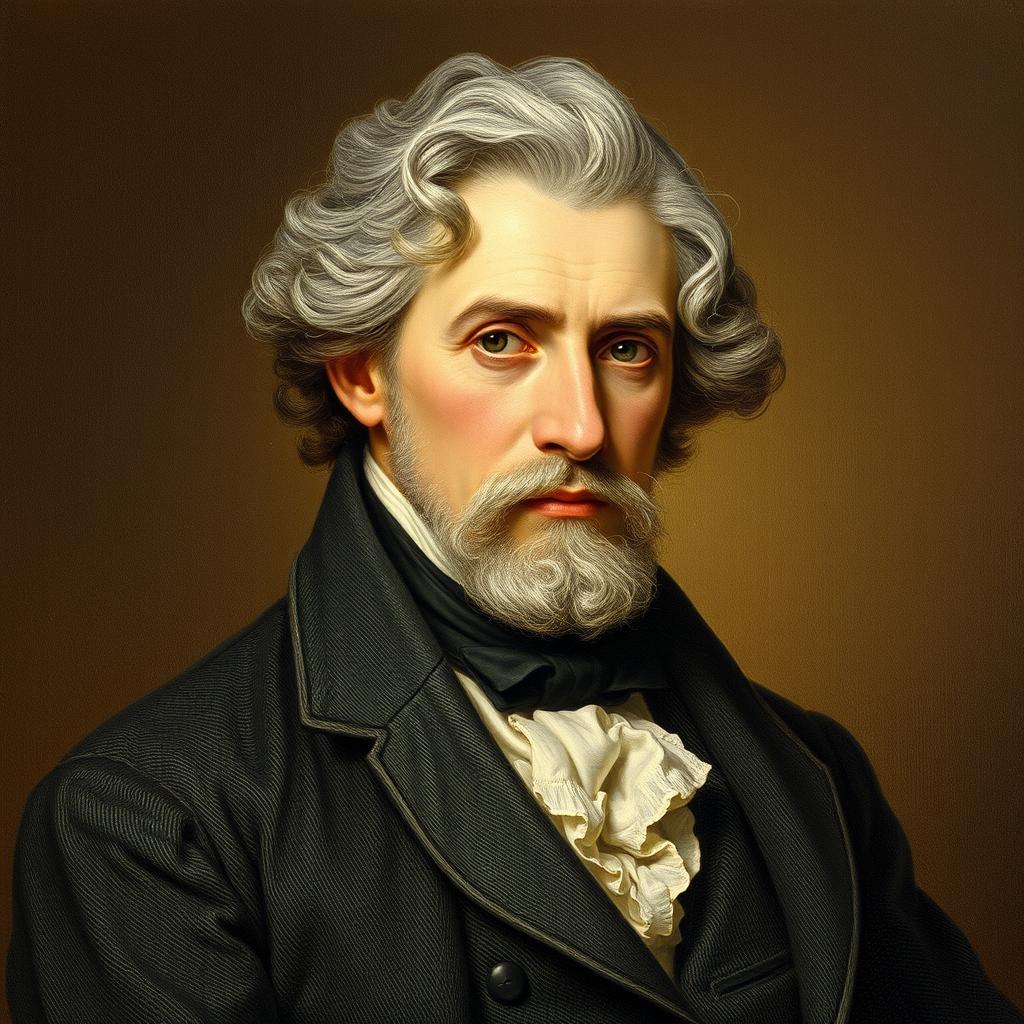 Portrait von Clemens Brentano, bekannt für seine musikalischen und volksliedhaften Gedichte Portrait von Clemens Brentano, bekannt für seine musikalischen und volksliedhaften Gedichte